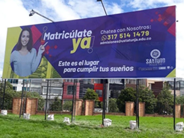 Alquiler de vallas publicitarias en Colombia